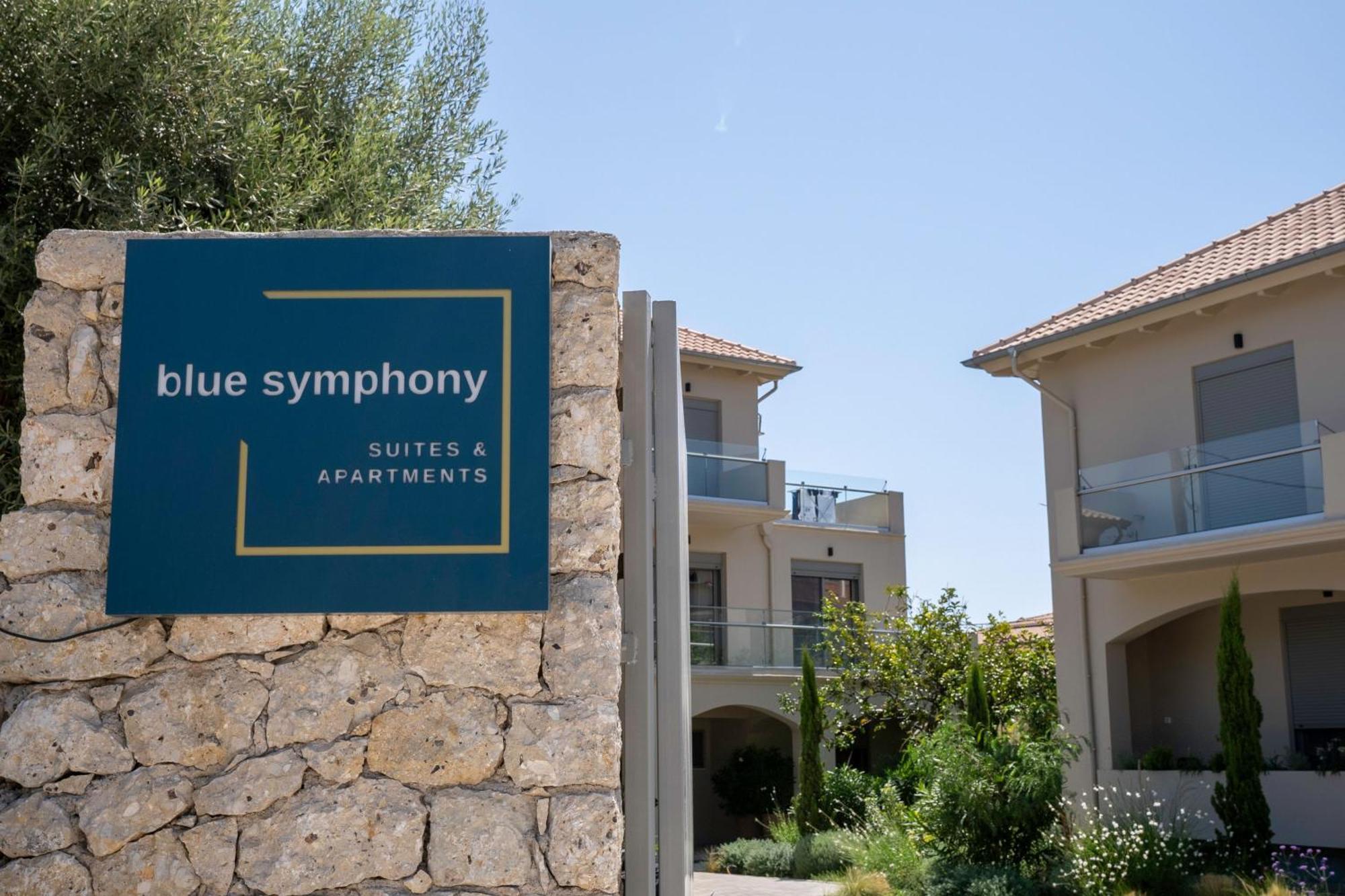 Blue Symphony Suites Apartments Nikiana Ngoại thất bức ảnh